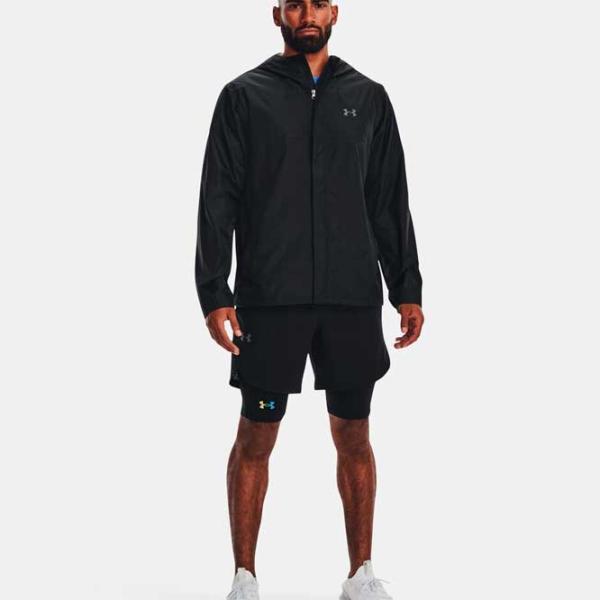 Ветровка для мужчин Under Armour CLOUDSTRIKE JACKET-BLK Демисезонная/ Черный photo 5 Ветровка для мужчин Under Armour CLOUDSTRIKE JACKET-BLK Демисезонная/ Черный photo 5