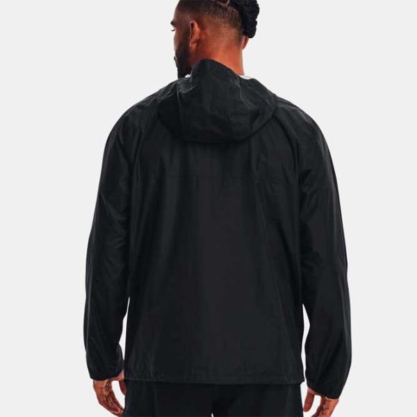 Ветровка для мужчин Under Armour CLOUDSTRIKE JACKET-BLK Демисезонная/ Черный photo 4 Ветровка для мужчин Under Armour CLOUDSTRIKE JACKET-BLK Демисезонная/ Черный photo 4