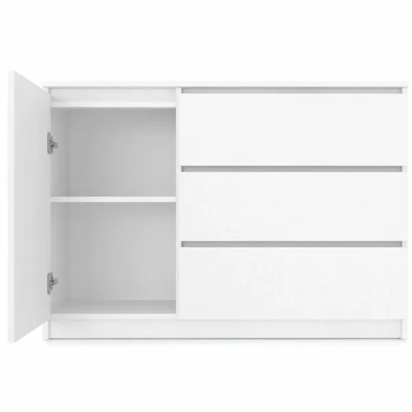 Комод Fabrik Home Havana 86см x 120см x 38.5см/ ЛДСП/ Белый ясень photo 5