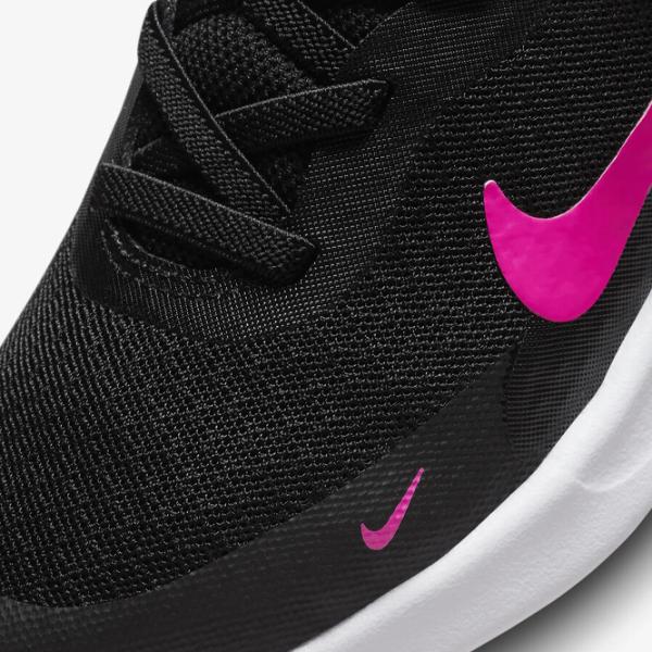 Кроссовки для девочек Nike Revolution 7 Демисезон/ Черный photo 7