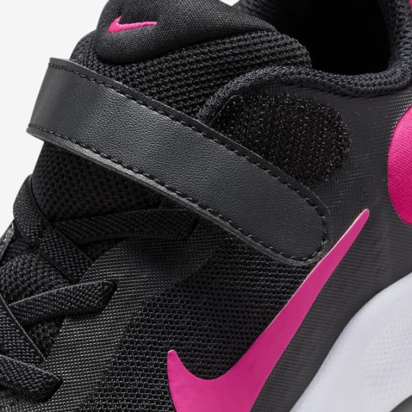 Кроссовки для девочек Nike Revolution 7 Демисезон/ Черный photo 8