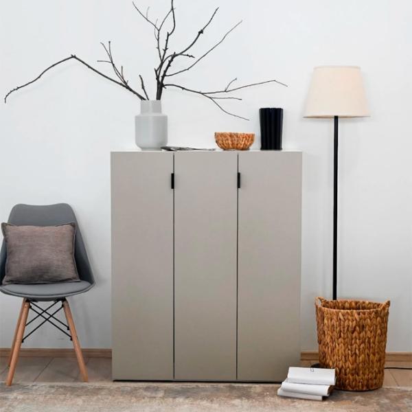 Комод Fabrik Home Hardy 110см x 90см x 47см/ МДФ/ Cерый Mат photo 4