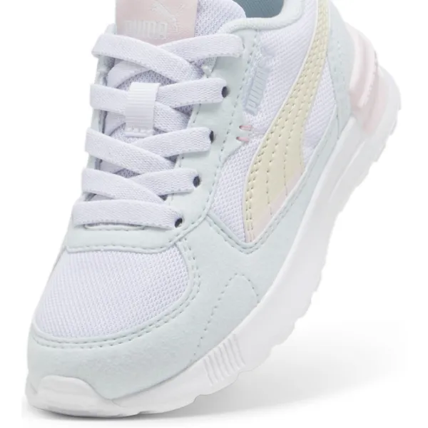 Adidași pentru fetiţe Puma Graviton Ac Ps Demisezon/ White photo 5