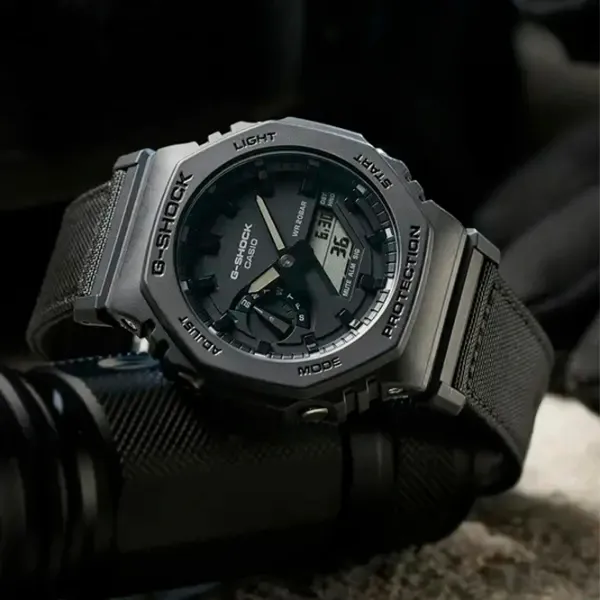 Ceas de mână pentru bărbați Casio GA-2100BCE-1AER Cuarț/ 49 x 45 mm photo 3 Ceas de mână pentru bărbați Casio GA-2100BCE-1AER Cuarț/ 49 x 45 mm photo 3