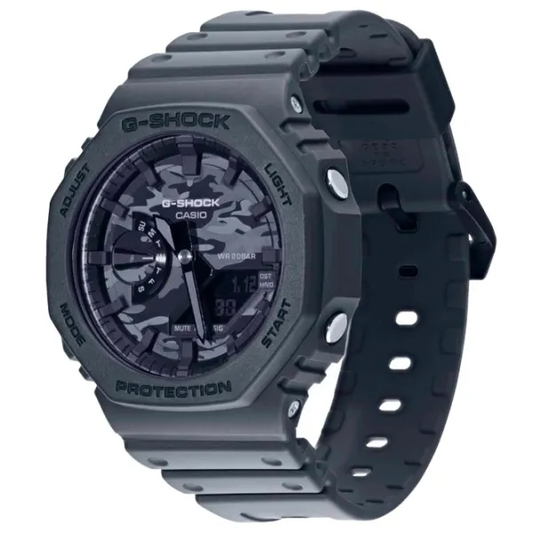 Ceas de mână pentru bărbați Casio GA-2100CA-8A Cuarț/ 49 x 45 mm photo 2 Ceas de mână pentru bărbați Casio GA-2100CA-8A Cuarț/ 49 x 45 mm photo 2
