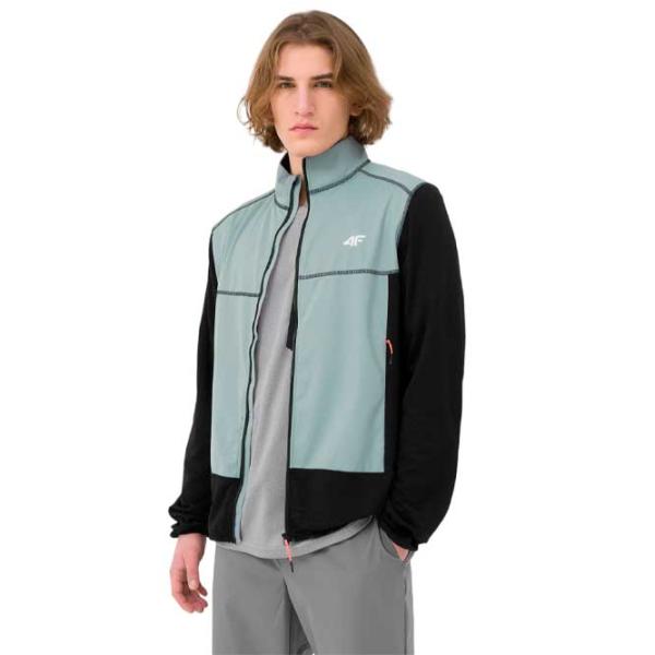 Ветровка для мужчин 4F (4FSS23TTJAM058-25S Демисезонная/ Серый photo 3 Ветровка для мужчин 4F (4FSS23TTJAM058-25S Демисезонная/ Серый photo 3