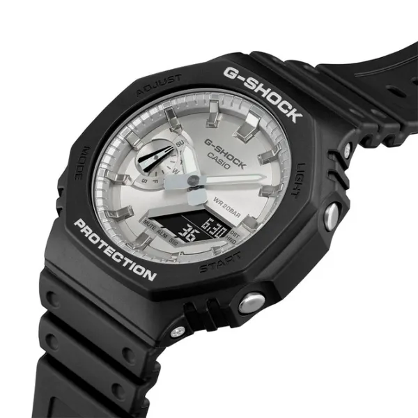 Ceas de mână pentru bărbați Casio GA-2100SB-1A Cuarț/ 49 x 45 mm photo 2 Ceas de mână pentru bărbați Casio GA-2100SB-1A Cuarț/ 49 x 45 mm photo 2