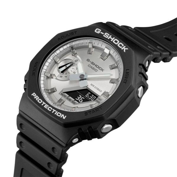 Ceas de mână pentru bărbați Casio GA-2100SB-1A Cuarț/ 49 x 45 mm photo 2 Ceas de mână pentru bărbați Casio GA-2100SB-1A Cuarț/ 49 x 45 mm photo 2