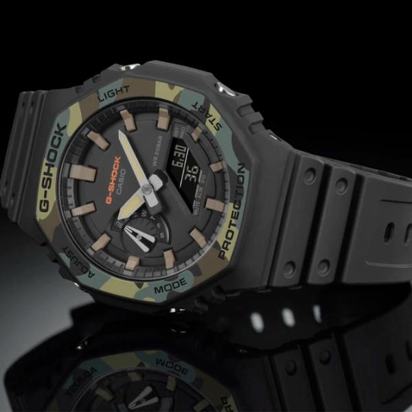 Ceas de mână pentru bărbați Casio GA-2100SU-1A Cuarț/ 49 x 45 mm photo 5 Ceas de mână pentru bărbați Casio GA-2100SU-1A Cuarț/ 49 x 45 mm photo 5