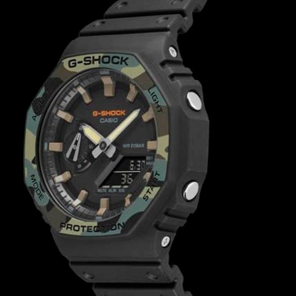 Ceas de mână pentru bărbați Casio GA-2100SU-1A Cuarț/ 49 x 45 mm photo 7 Ceas de mână pentru bărbați Casio GA-2100SU-1A Cuarț/ 49 x 45 mm photo 7