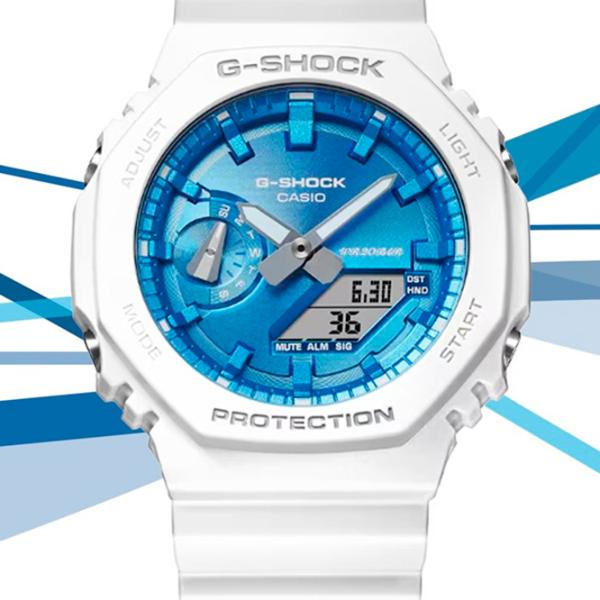 Наручные часы для мужчин Casio GA-2100WS-7A Кварцевый/ 48 x 45 мм photo 2