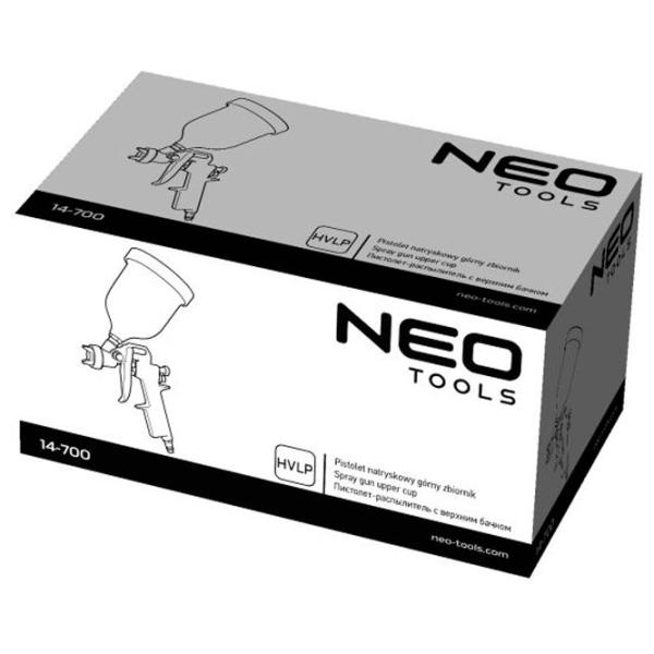 Краскопульт NEO Tools 14-700 0.6 л/ Нержавеющая сталь photo 6