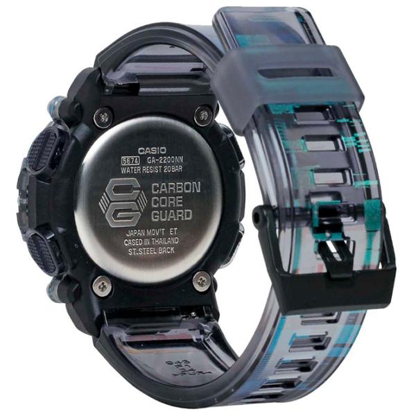 Ceas de mână pentru bărbați Casio GA-2200NN-1A Cuarț/ 47 mm photo 5