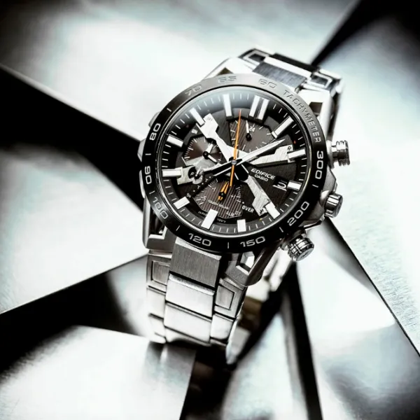 Ceas de mână pentru bărbați Casio EQB-2000DB-1A Cuarț cu o baterie solară/ 48 mm photo 2 Ceas de mână pentru bărbați Casio EQB-2000DB-1A Cuarț cu o baterie solară/ 48 mm photo 2