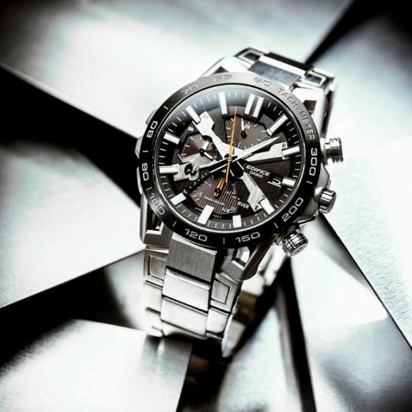 Ceas de mână pentru bărbați Casio EQB-2000DB-1A Cuarț cu o baterie solară/ 48 mm photo 2 Ceas de mână pentru bărbați Casio EQB-2000DB-1A Cuarț cu o baterie solară/ 48 mm photo 2