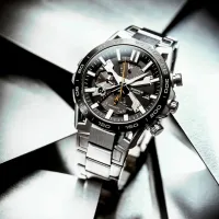 Ceas de mână pentru bărbați Casio EQB-2000DB-1A Cuarț cu o baterie solară/ 48 mm photo 2