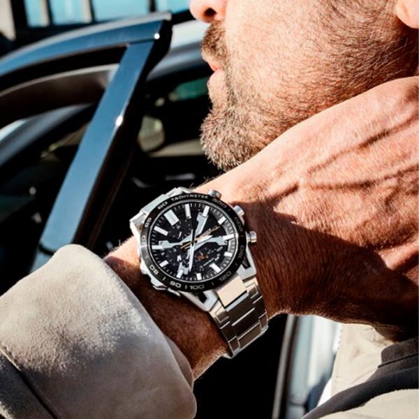 Ceas de mână pentru bărbați Casio EQB-2000DB-1A Cuarț cu o baterie solară/ 48 mm photo 3 Ceas de mână pentru bărbați Casio EQB-2000DB-1A Cuarț cu o baterie solară/ 48 mm photo 3