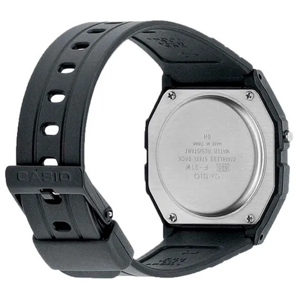 Наручные часы для мужчин Casio F-91W-1YER Кварцевый/ 39 x 35 мм photo 3