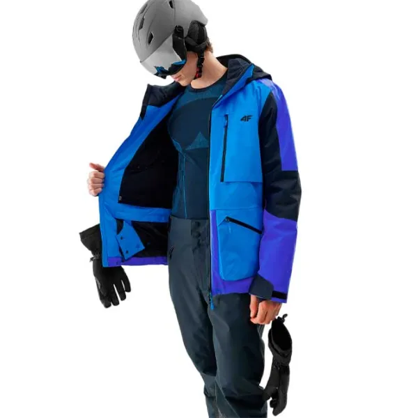 Jachetă pentru bărbați 4F 4FAW23TTJAM285-33S Iarnă/ Blue photo 3 Jachetă pentru bărbați 4F 4FAW23TTJAM285-33S Iarnă/ Blue photo 3