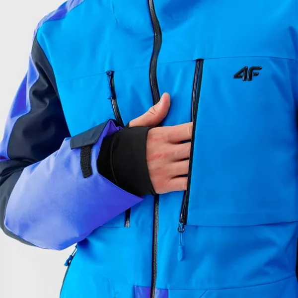 Jachetă pentru bărbați 4F 4FAW23TTJAM285-33S Iarnă/ Blue photo 5 Jachetă pentru bărbați 4F 4FAW23TTJAM285-33S Iarnă/ Blue photo 5