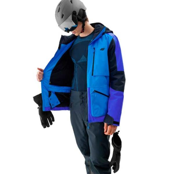 Jachetă pentru bărbați 4F 4FAW23TTJAM285-33S Iarnă/ Blue photo 3 Jachetă pentru bărbați 4F 4FAW23TTJAM285-33S Iarnă/ Blue photo 3