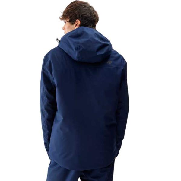 Jachetă pentru bărbați 4F 4FAW23TTJAM305-31S Toamnă - iarnă/ Blue photo 4 Jachetă pentru bărbați 4F 4FAW23TTJAM305-31S Toamnă - iarnă/ Blue photo 4