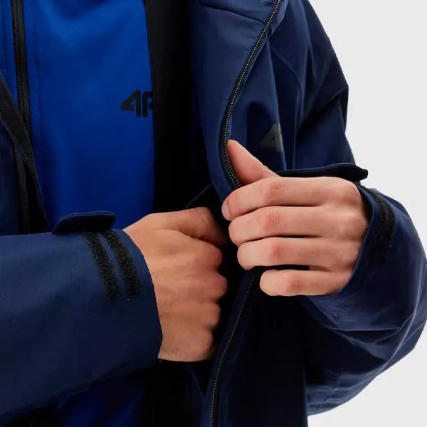 Jachetă pentru bărbați 4F 4FAW23TTJAM305-31S Toamnă - iarnă/ Blue photo 5 Jachetă pentru bărbați 4F 4FAW23TTJAM305-31S Toamnă - iarnă/ Blue photo 5