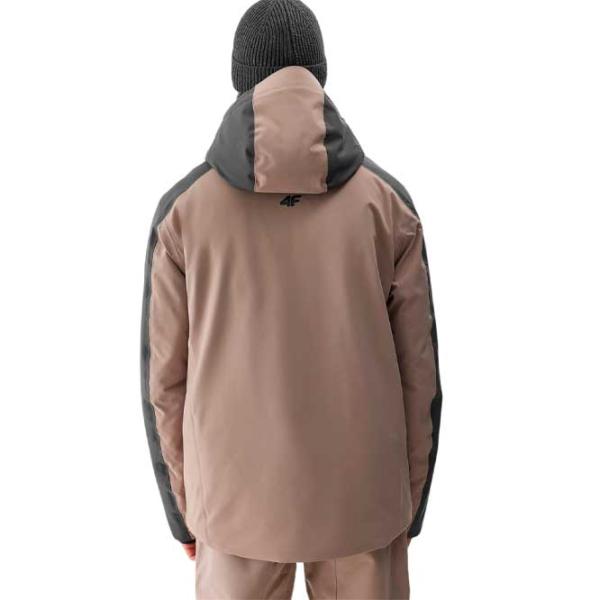 Ветровка для мужчин 4F 4FAW23TTJAM347-23S Осень - Зима/ Серый photo 4 Ветровка для мужчин 4F 4FAW23TTJAM347-23S Осень - Зима/ Серый photo 4