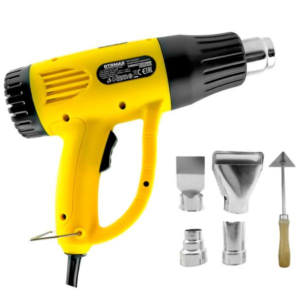 Suflantă de aer cald RTRMAX RTM303A 2000 W/ Yellow photo 2