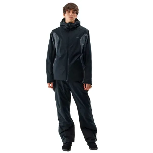 Ветровка для мужчин 4F 4FAW23TTJAM306-20S Демисезонная/ Черный photo 2 Ветровка для мужчин 4F 4FAW23TTJAM306-20S Демисезонная/ Черный photo 2