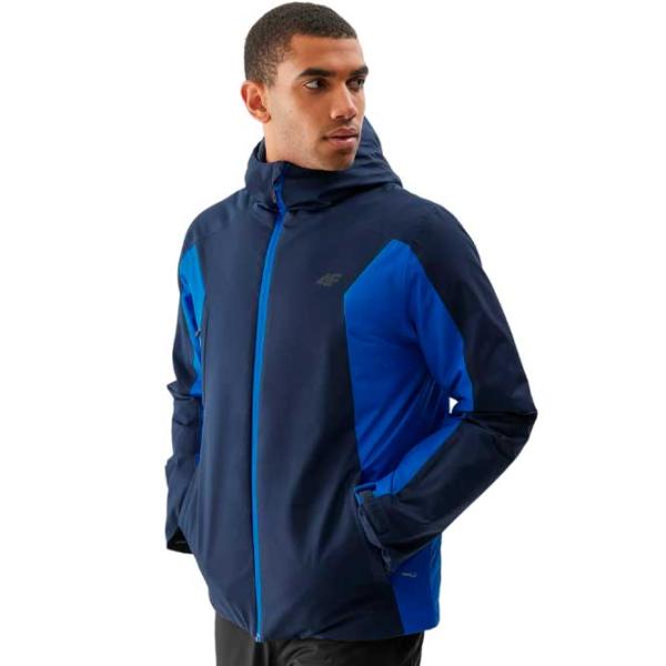 Jachetă pentru bărbați 4F 4FAW23TTJAM306-36S Semi-sezon/ Blue photo 2 Jachetă pentru bărbați 4F 4FAW23TTJAM306-36S Semi-sezon/ Blue photo 2