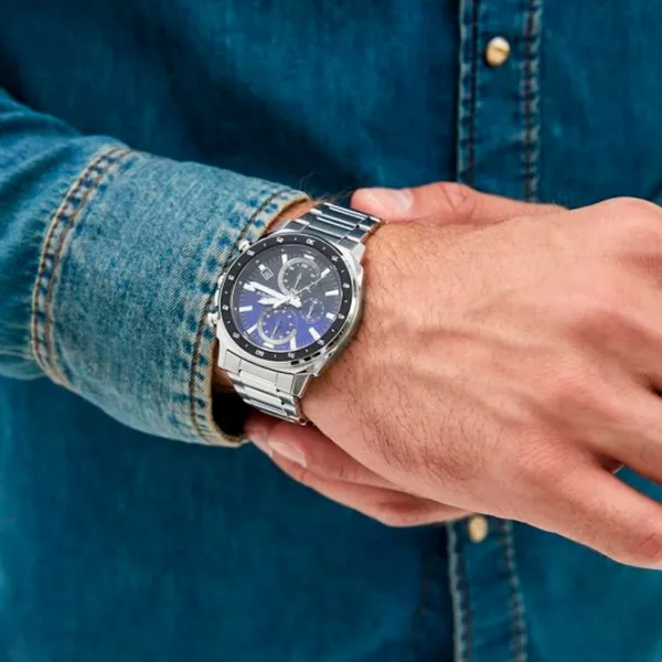 Ceas de mână pentru bărbați Casio EFV-600D-2A Cuarț/ 44 mm photo 3 Ceas de mână pentru bărbați Casio EFV-600D-2A Cuarț/ 44 mm photo 3