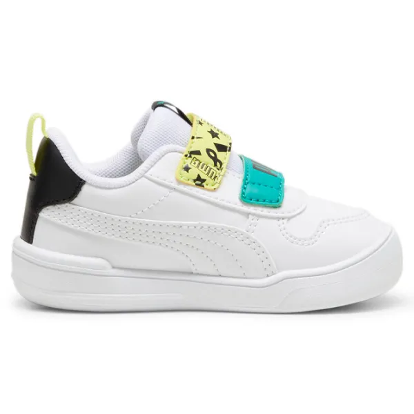 Adidași pentru băieți Puma Multiflex Slmasked Hero V Inf Primăvară - vară/ White photo 2