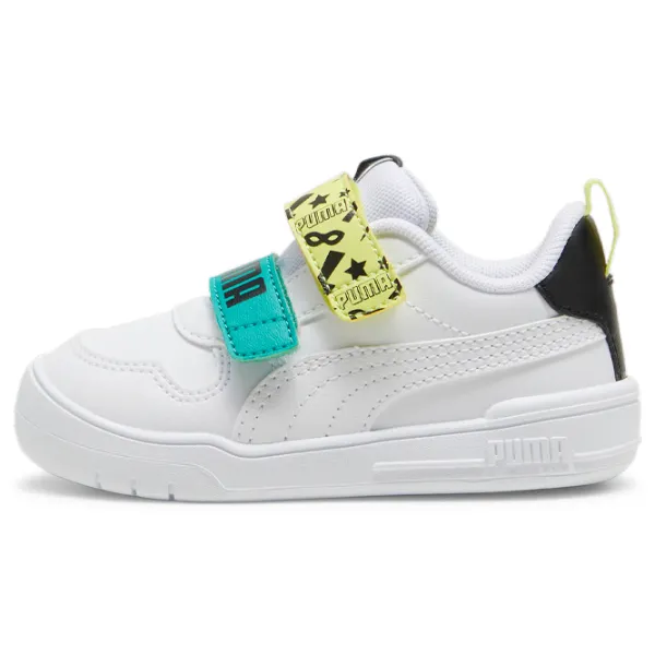 Adidași pentru băieți Puma Multiflex Slmasked Hero V Inf Primăvară - vară/ White photo 3