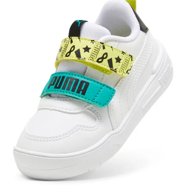 Adidași pentru băieți Puma Multiflex Slmasked Hero V Inf Primăvară - vară/ White photo 5