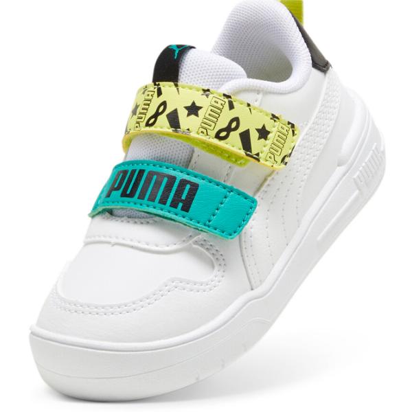 Adidași pentru băieți Puma Multiflex Slmasked Hero V Inf Primăvară - vară/ White photo 5