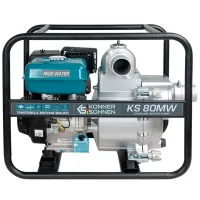 Мотопомпа Könner & Söhnen KS80MW 60000 л/ ч 6700 Вт/ Бензин photo 2