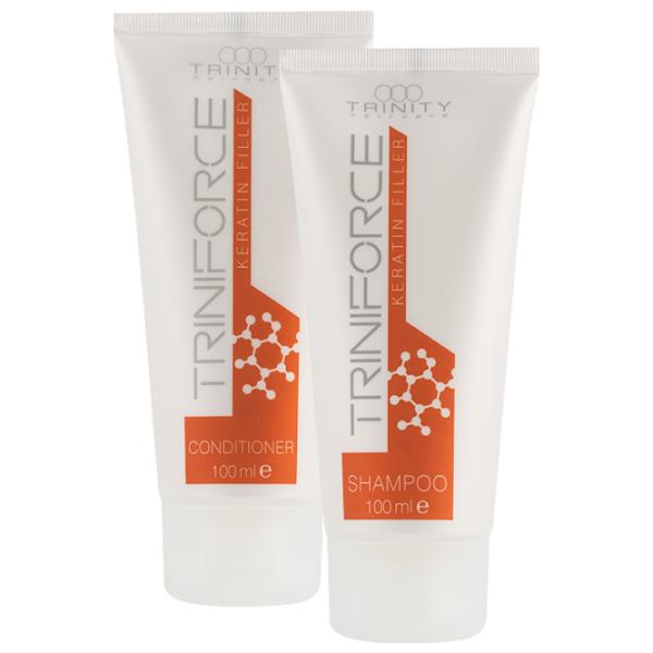 Set Trinity Triniforce Keratin Filler 100 ml photo 3 Set Trinity Triniforce Keratin Filler 100 ml photo 3