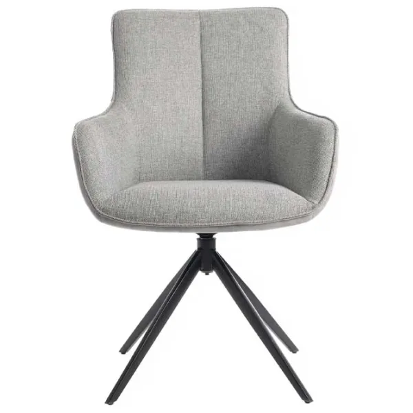 Fotoliu de birou DecoPrim Queen Catifea/ Gray photo 2 Fotoliu de birou DecoPrim Queen Catifea/ Gray photo 2