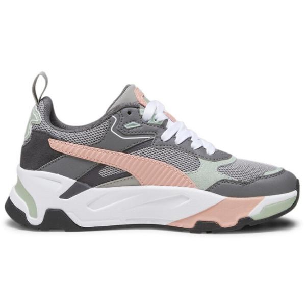 Adidași pentru fetiţe Puma Trinity Jr Concrete Demisezon/ Gray photo 3 Adidași pentru fetiţe Puma Trinity Jr Concrete Demisezon/ Gray photo 3