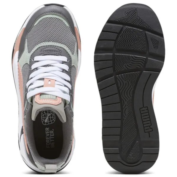 Кроссовки для девочек Puma Trinity Jr Concrete Демисезон/ Серый photo 2