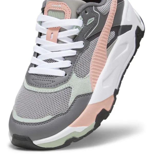 Кроссовки для девочек Puma Trinity Jr Concrete Демисезон/ Серый photo 5