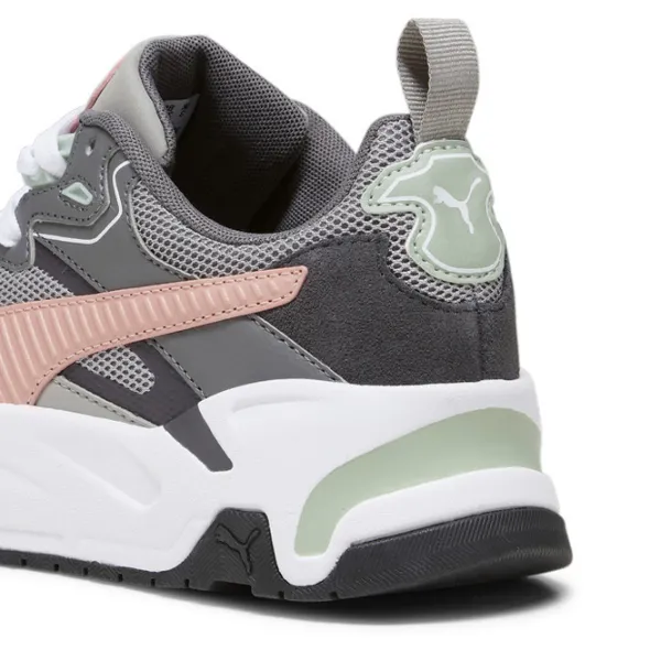 Кроссовки для девочек Puma Trinity Jr Concrete Демисезон/ Серый photo 6