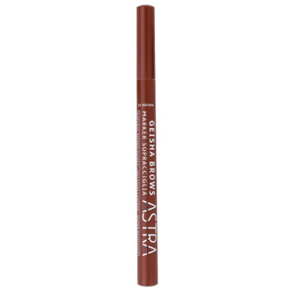Маркер для бровей Astra Geisha Brows Коричневый photo 3 Маркер для бровей Astra Geisha Brows Коричневый photo 3