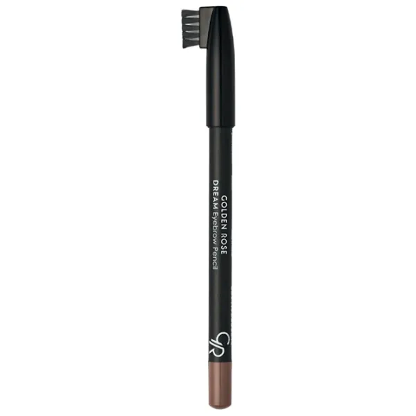 Creion pentru sprâncene Golden Rose Dream Eyebrow Pencil maro-gri photo 2 Creion pentru sprâncene Golden Rose Dream Eyebrow Pencil maro-gri photo 2