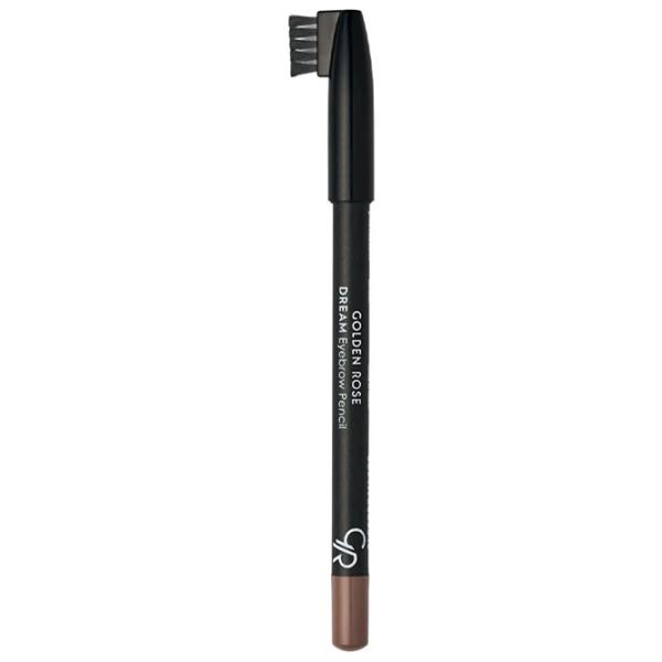 Creion pentru sprâncene Golden Rose Dream Eyebrow Pencil maro-gri photo 2 Creion pentru sprâncene Golden Rose Dream Eyebrow Pencil maro-gri photo 2