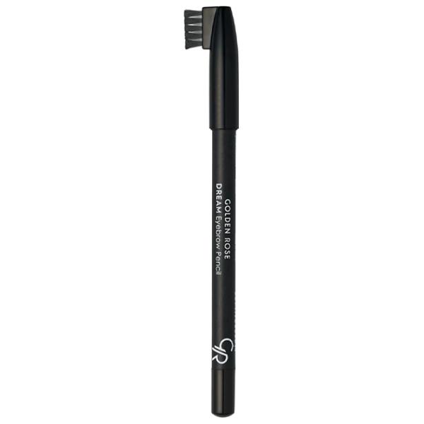 Creion pentru sprâncene Golden Rose Dream Eyebrow Pencil Black photo 2 Creion pentru sprâncene Golden Rose Dream Eyebrow Pencil Black photo 2