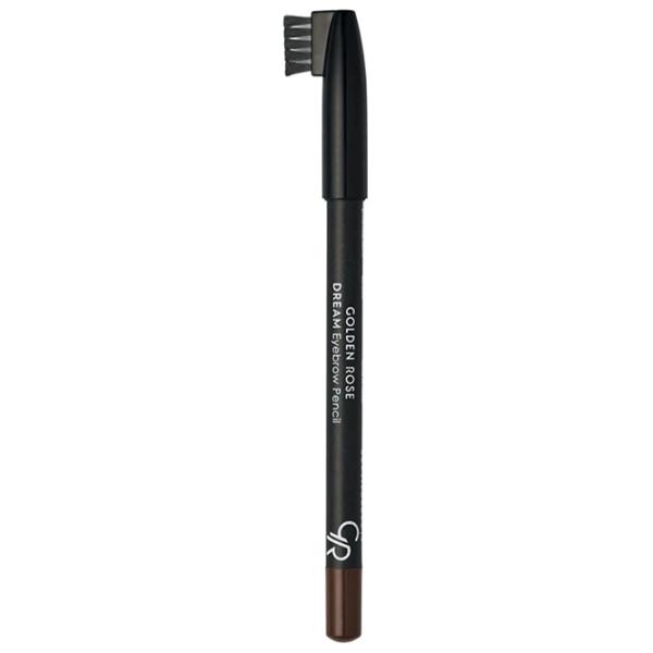 Карандаш для бровей Golden Rose Dream Eyebrow Pencil Коричневый photo 2