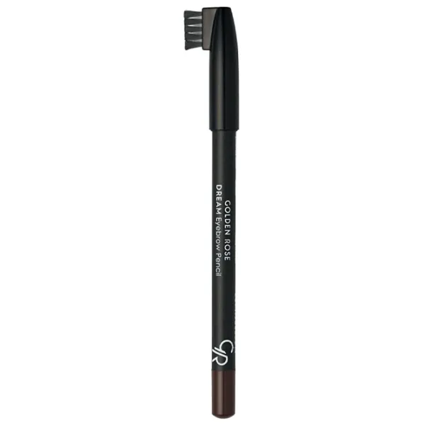 Карандаш для бровей Golden Rose Dream Eyebrow Pencil Тёмно-коричневый photo 2 Карандаш для бровей Golden Rose Dream Eyebrow Pencil Тёмно-коричневый photo 2