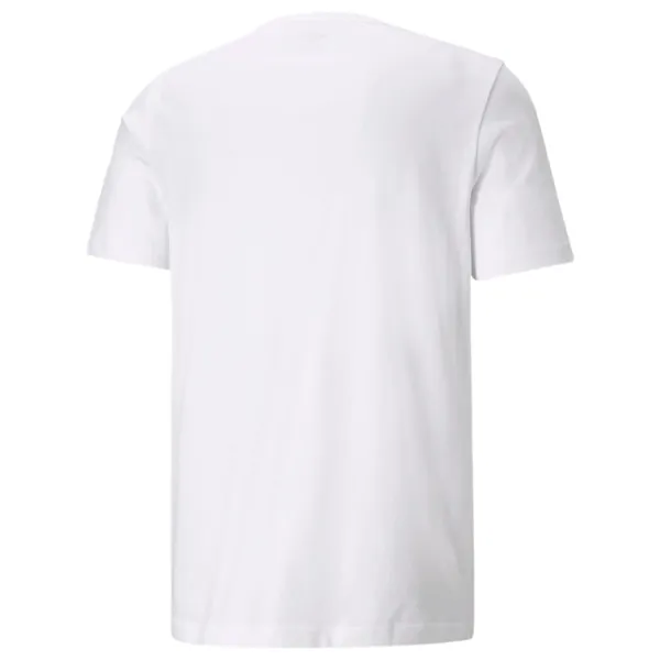 Tricou pentru bărbați Puma Ess Small Logo Tee 100% bumbac/ White photo 2